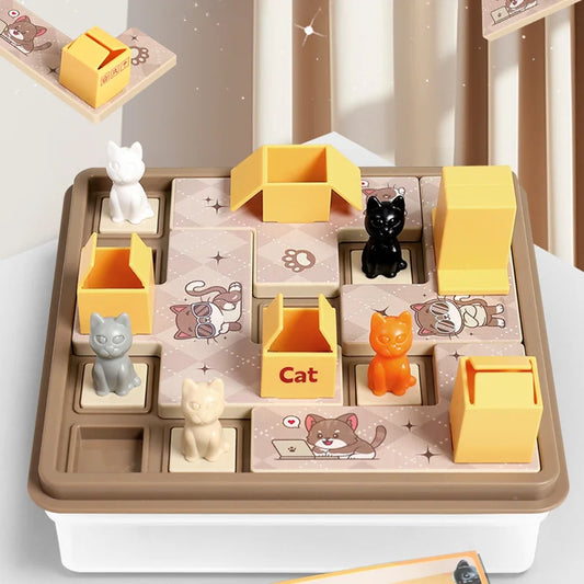 Doofunle Cat Express Box logic puzzle for kids