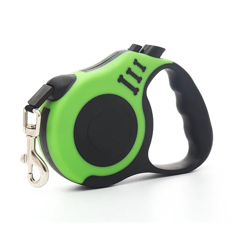 Comfortable retractable leash for daily dog walks and adventures