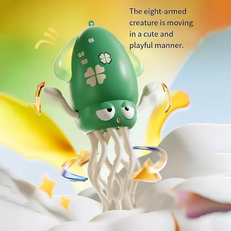 Dancing octopus and carrot animal sound toy set for toddlers.