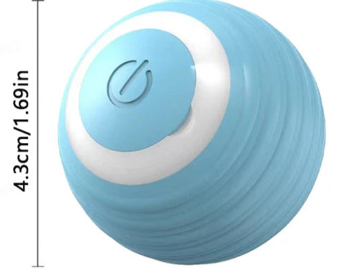 Durable pet-safe dog ball toy for mental enrichment indoors