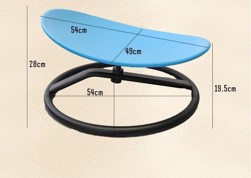 Durable sensory spinning chair with calming motion for ADHD therapy