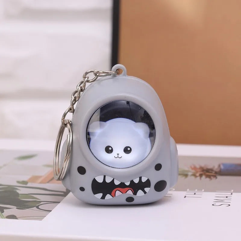 Durable tiny cat flashlight for everyday carry