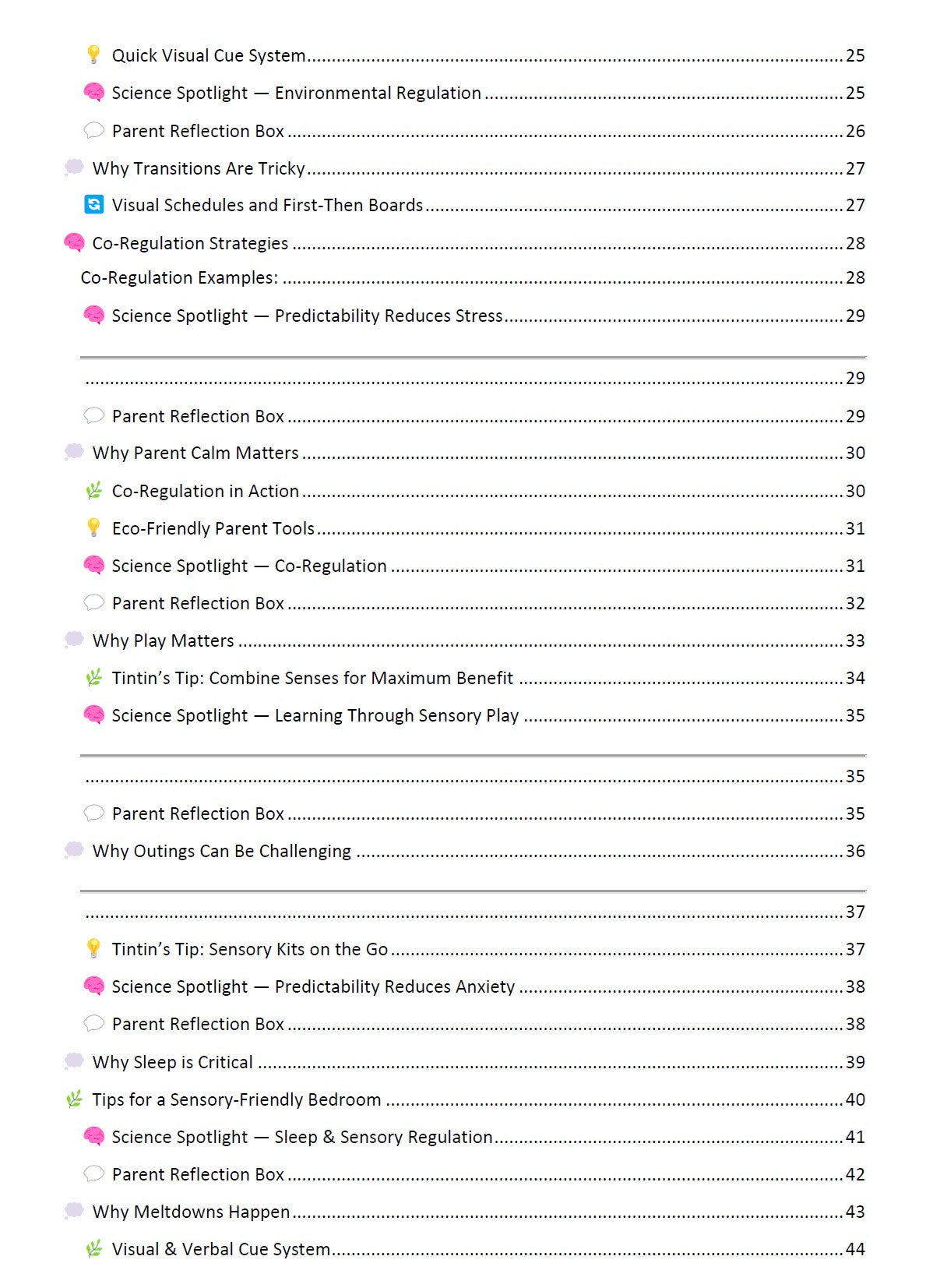 Comprehensive 49-page Practical e-Book for Parents with ADHD & Autism kids
