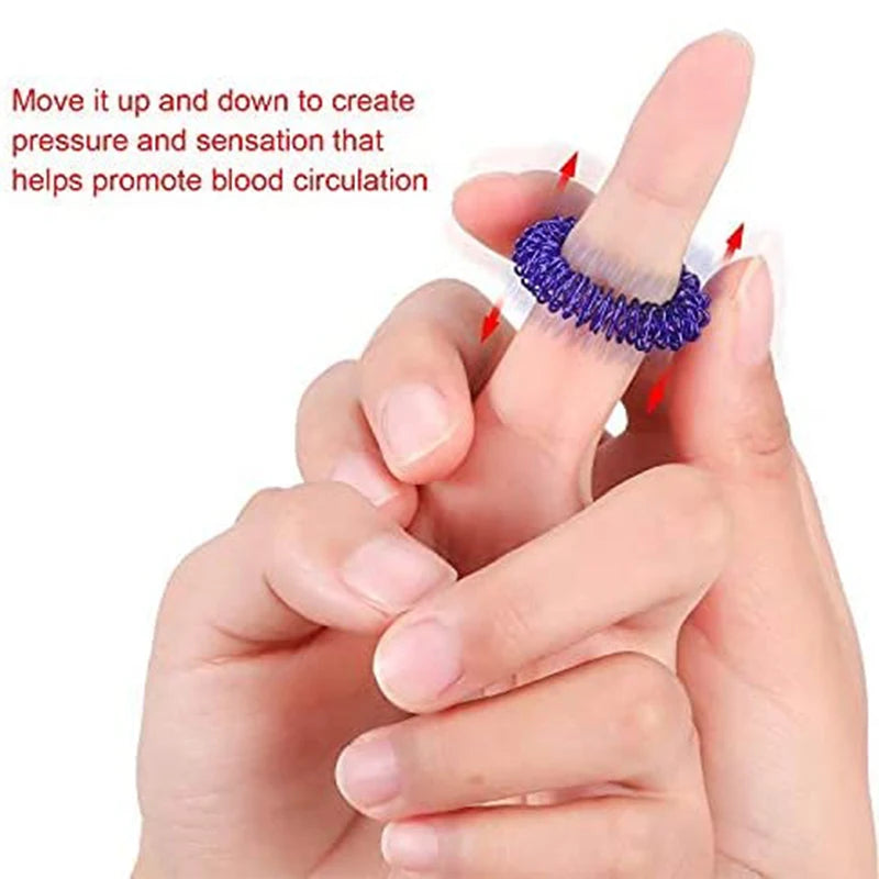 Acupressure rings for teens and adults