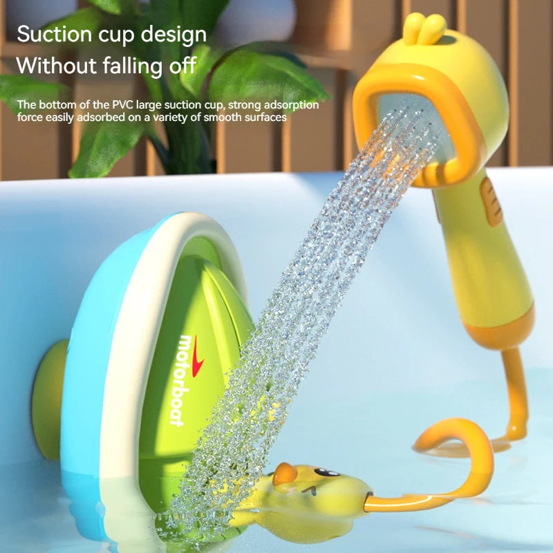 Durable and safe bath time duck toys for kids aged 12 months+