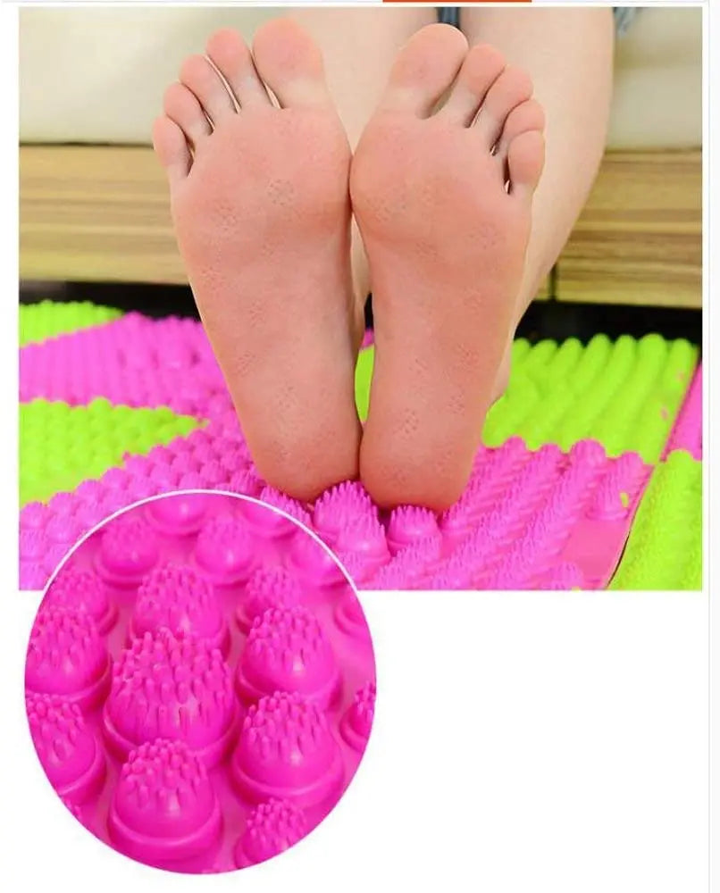 Sensory toy mat designed for stress relief and balance.