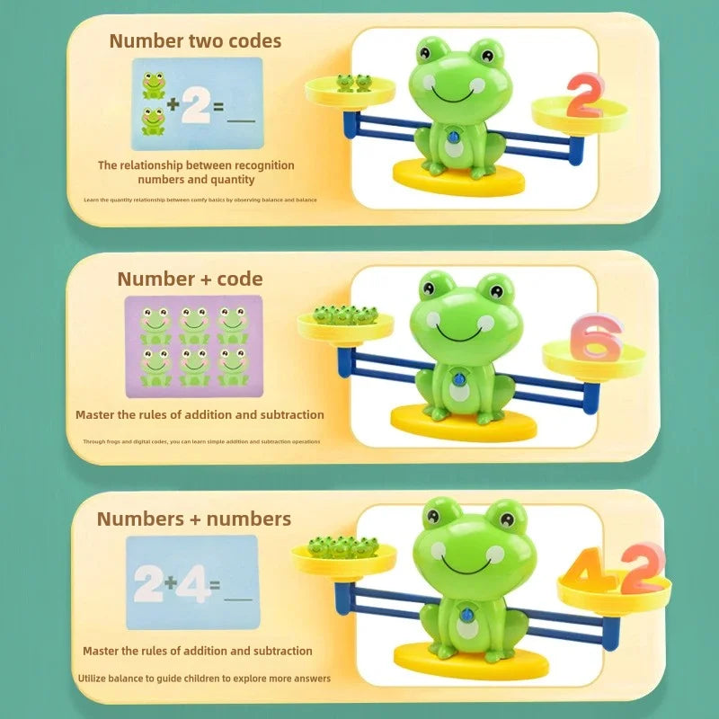 Child-safe counting and addition learning toy