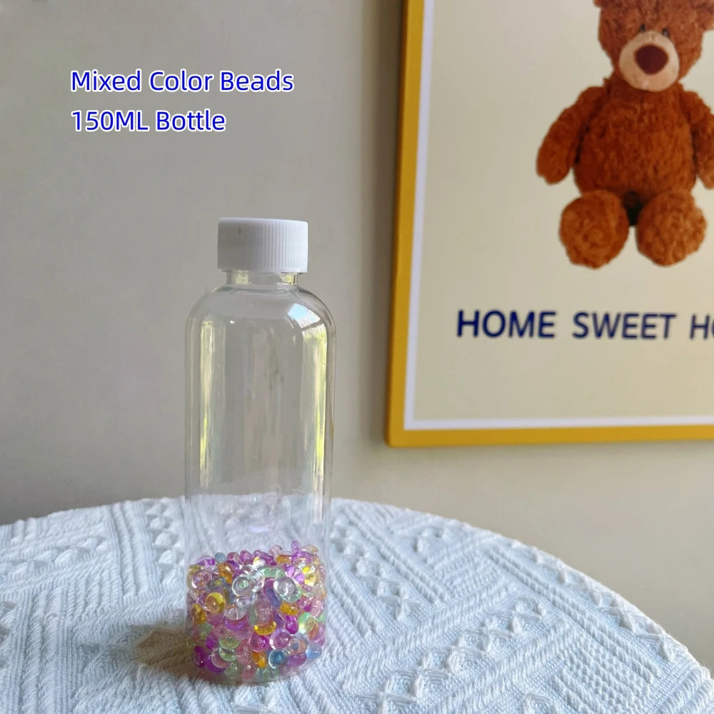 Montessori auditory sensory bottle toy for toddlers.