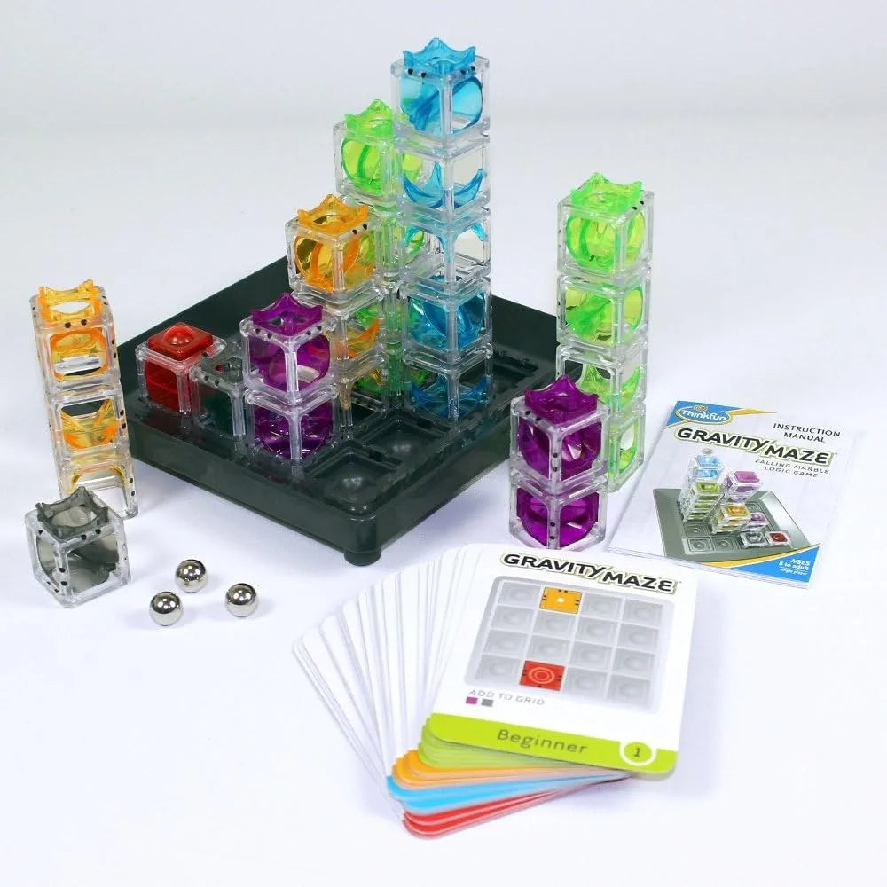 Gravity Maze Puzzle , Interactive brain teaser toy enhancing problem-solving skills