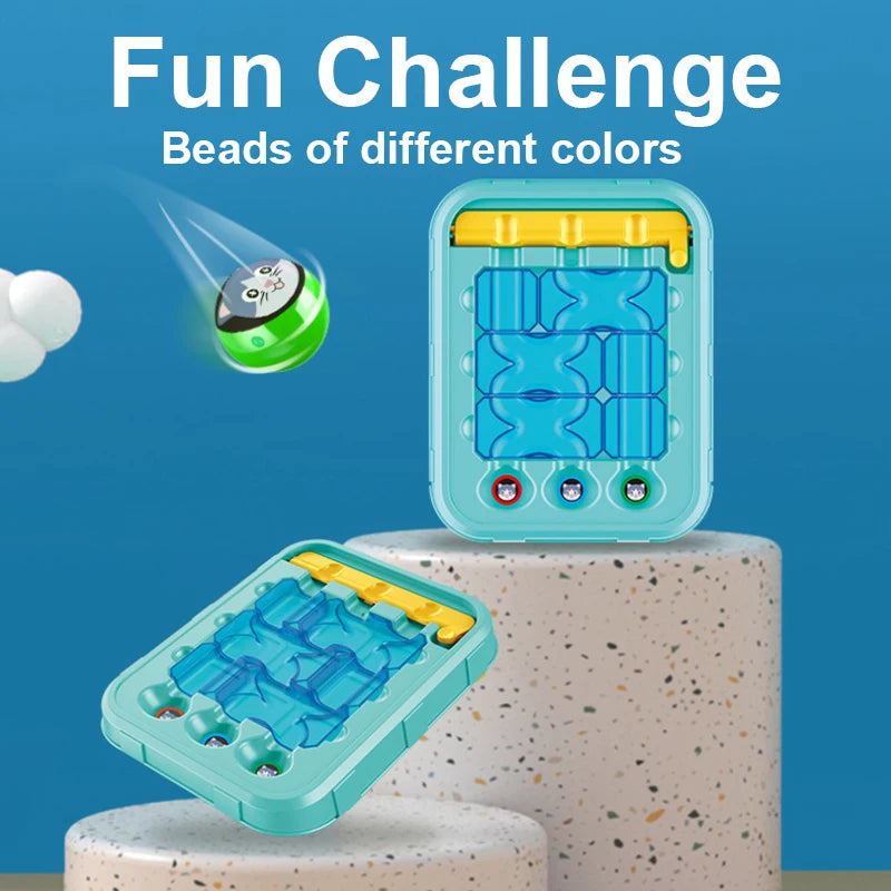 Maze game toy promoting hand-eye coordination and mental focus in kids.