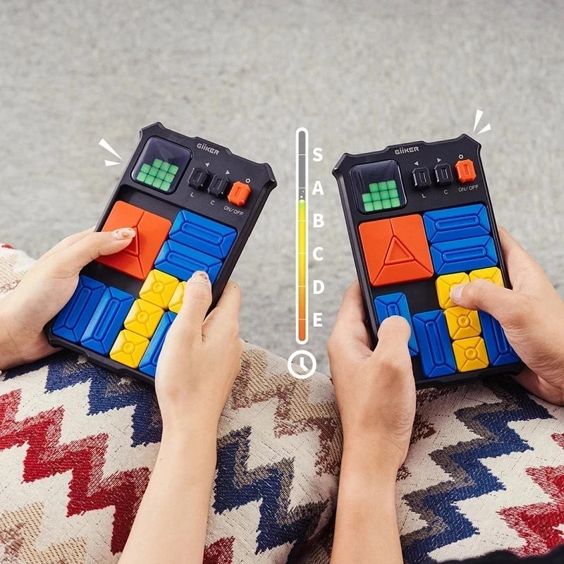 Huarong Road smart game for kids logic and concentration training.