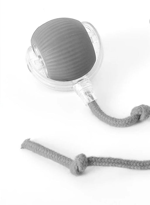 Interactive bouncing ball designed to reduce separation anxiety