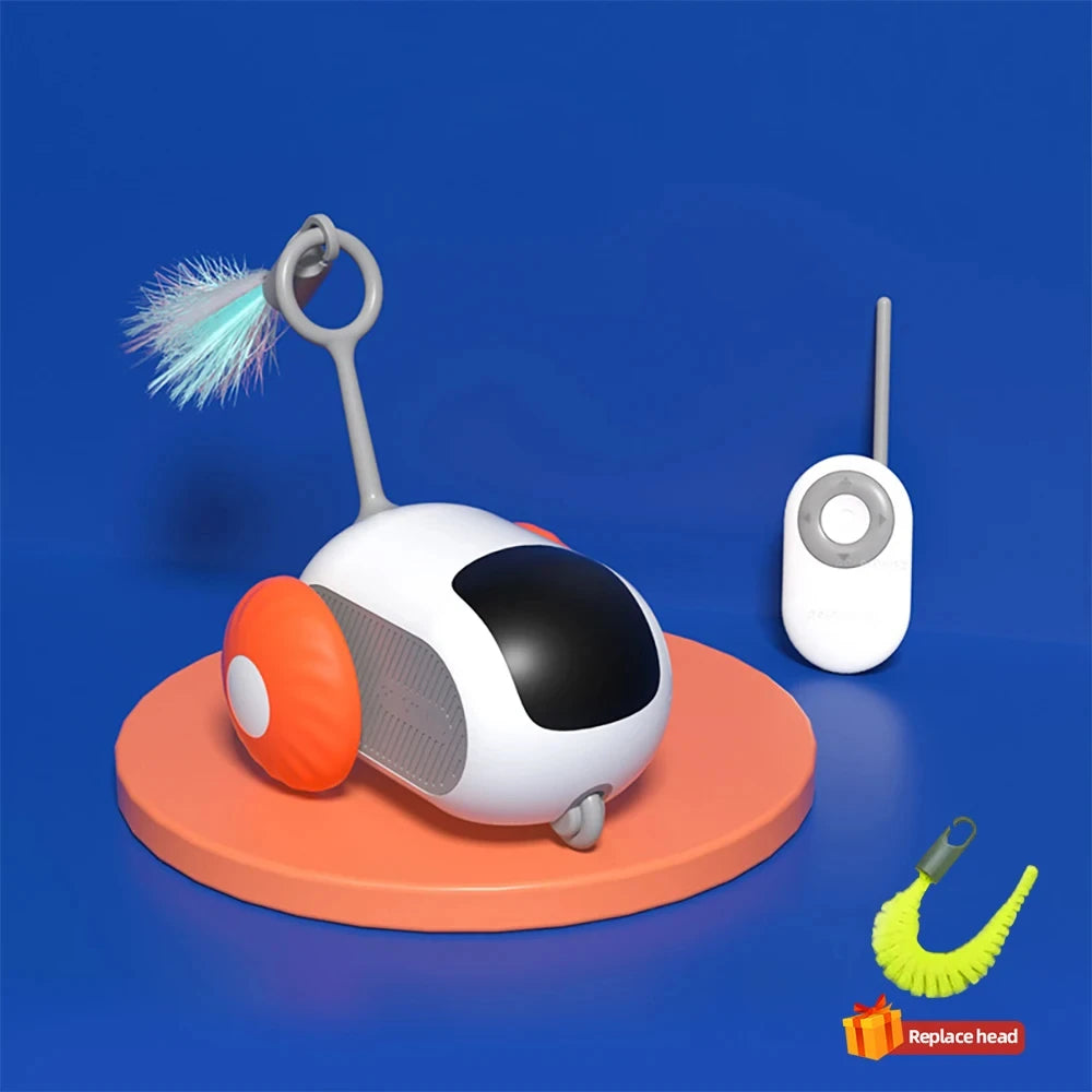 Interactive cat toys for exercise, stimulation, and indoor play