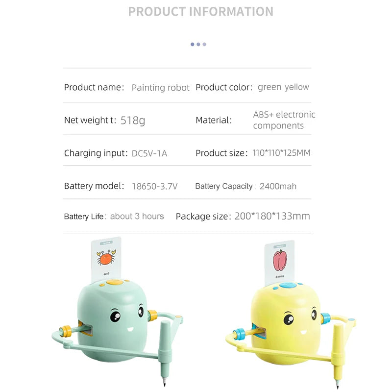 Drawing assistant toy for kids to build motor skills and explore creativity.