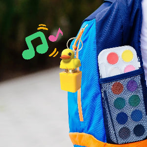 Bright LED sensory toy duck for ADHD and anxiety management