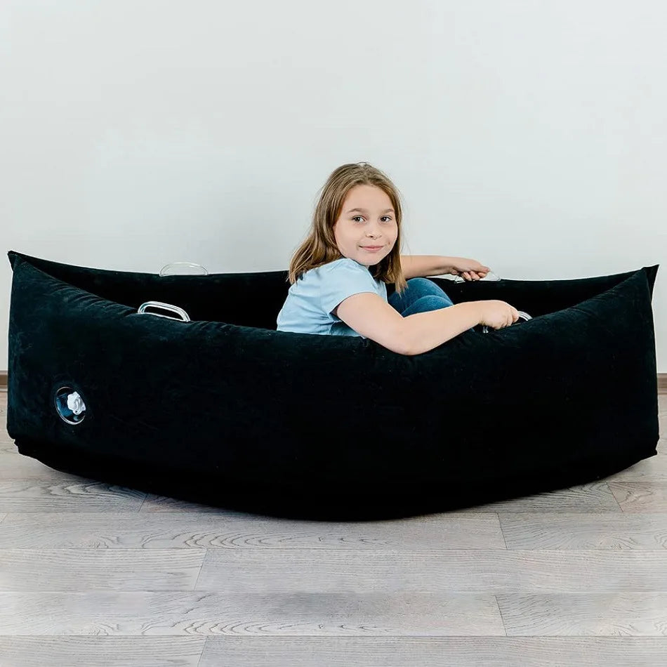 sensory peapod in classroom used for calming sensory support