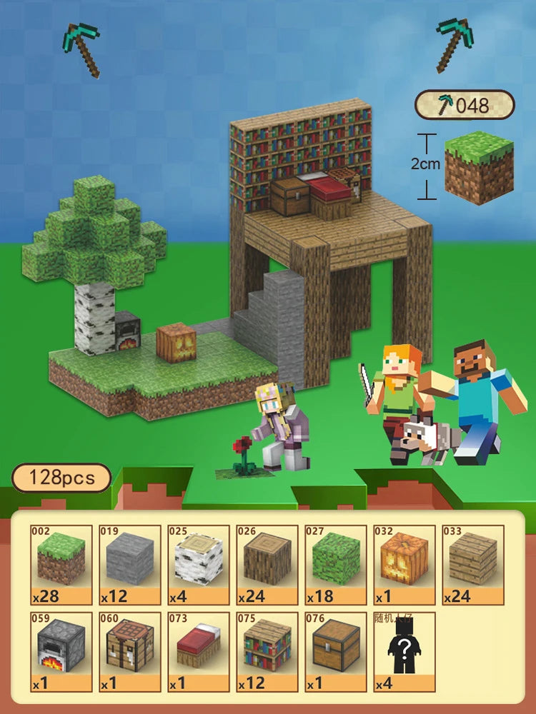 Preschool STEM construction toy with magnetic tiles for spatial reasoning development.