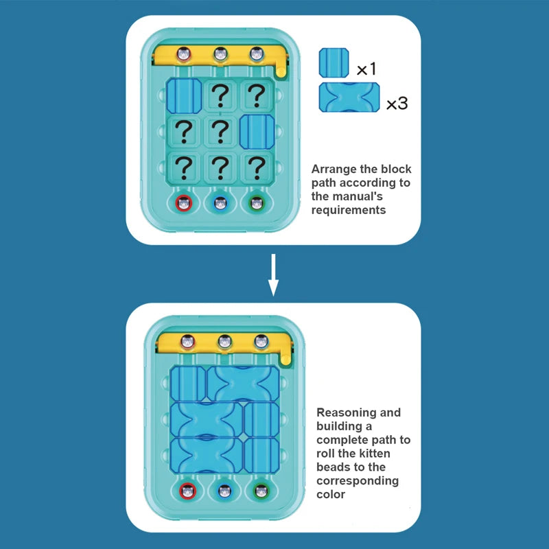 Kids problem-solving educational puzzle maze toy for early learning fun.