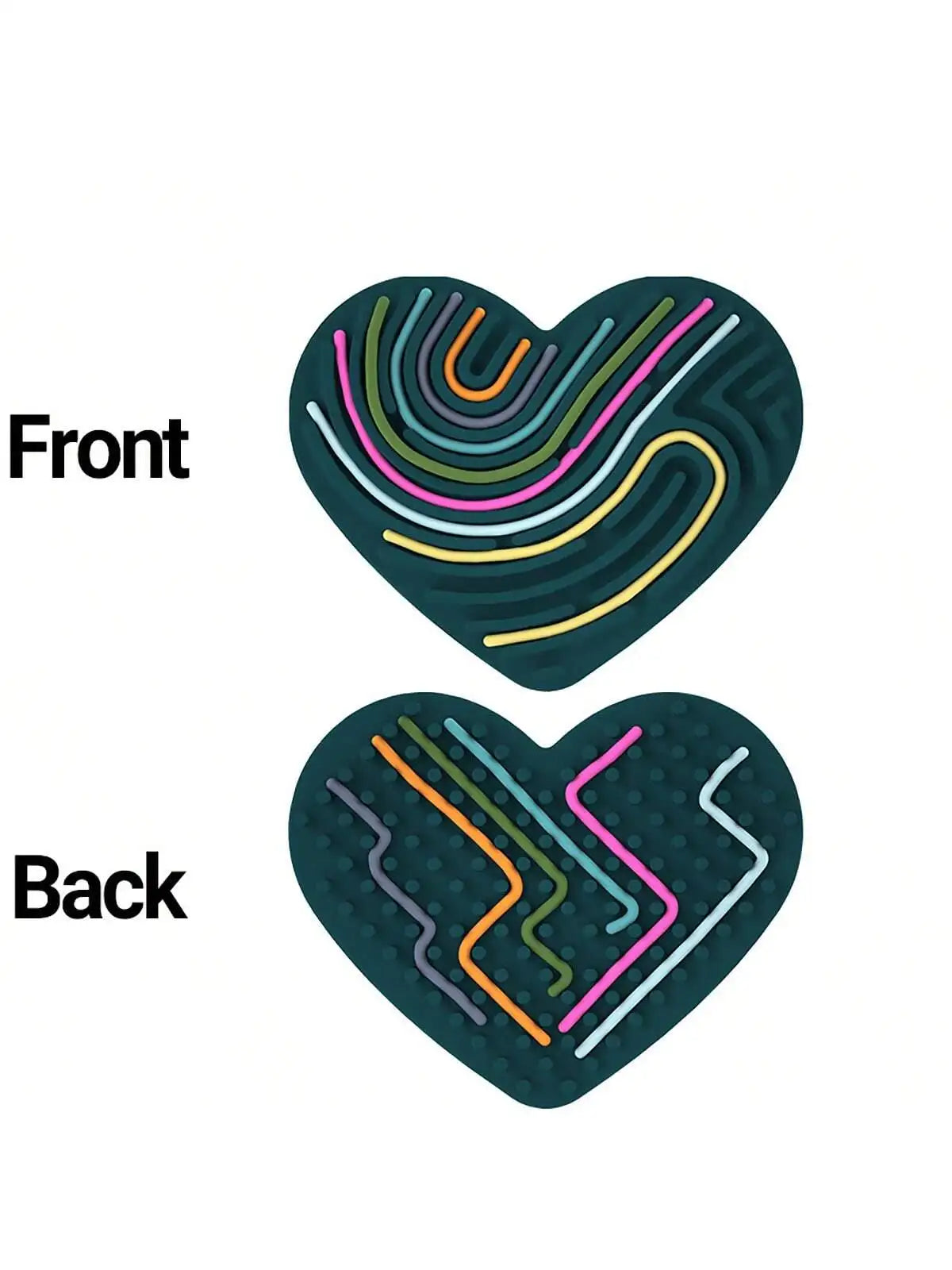 Silicone tube sensory toy for relaxing stress and sensory integration.