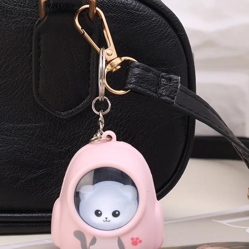 Small LED keyring light for night-time tasks