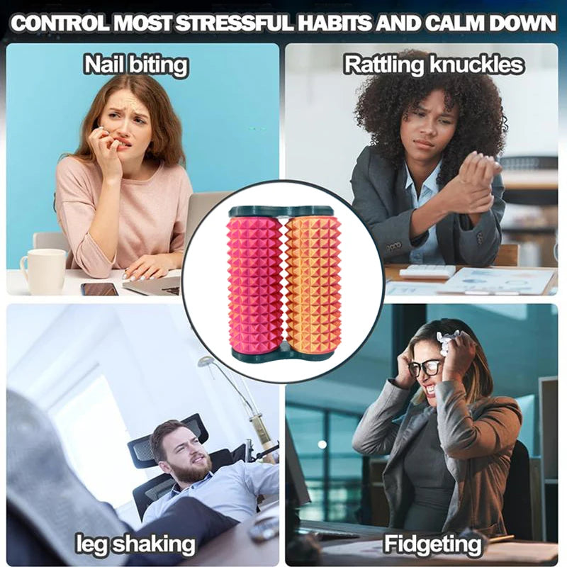 Sensory fidget tool for adult stress relief, anxiety, and hand stimulation.