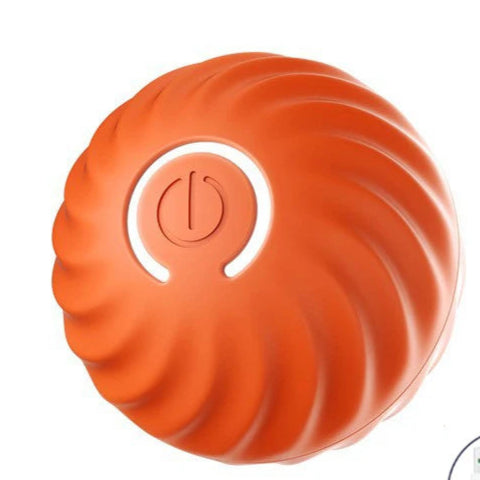 USB rechargeable interactive rolling ball for small to medium dogs
