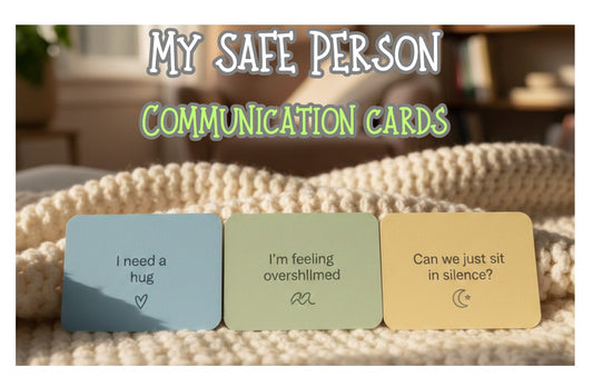 Printable Communication Cards for Kids | I Need Help Cards | Nonverbal Autism AAC PDF
