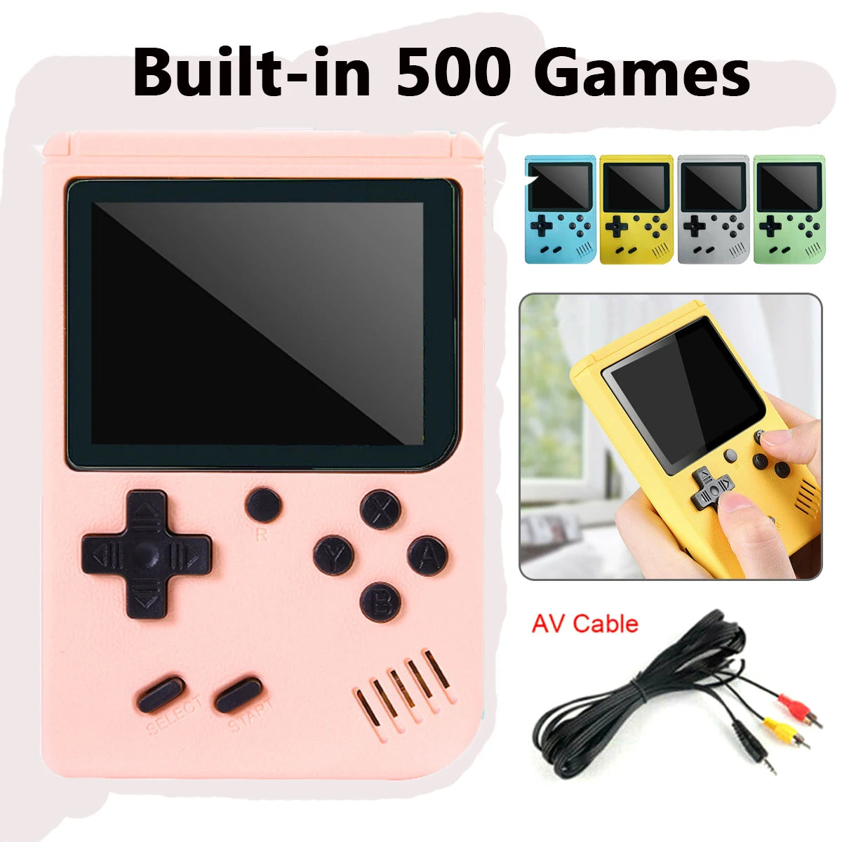5-inch screen classic arcade game player


