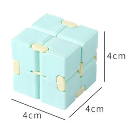 green fidget magic cube