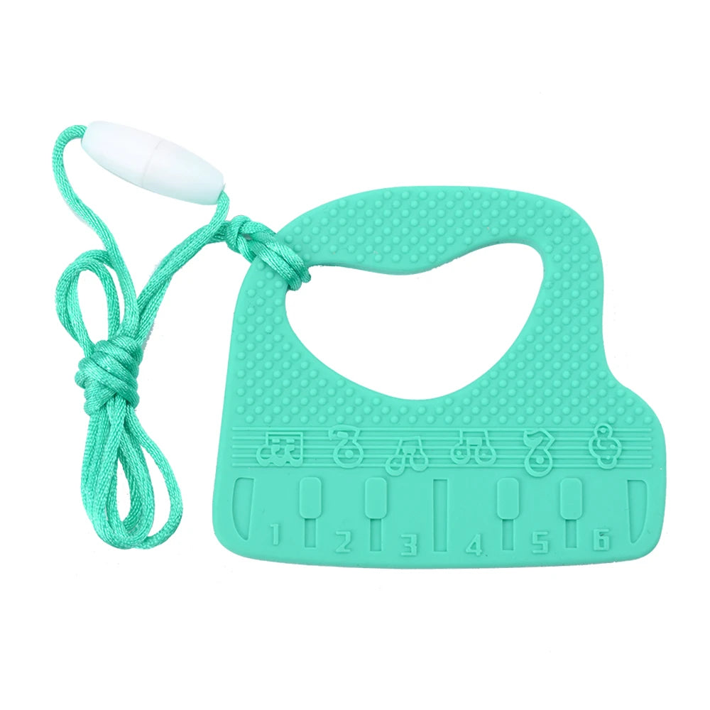 Kids Silicone Sensory Chew Necklace – Safe Chew Toy for Calm & Focus