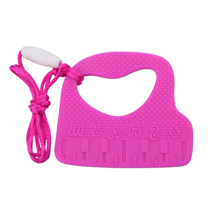 Kids Silicone Sensory Chew Necklace – Safe Chew Toy for Calm & Focus