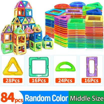 MagnaQuest STEM Magnetic Building Blocks for Kids Ages 3 and Up
