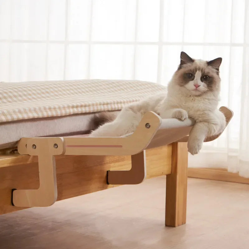 Stylish & Sturdy Cat Window Hammock – Comfortable & Space-Saving Lounging 🐾