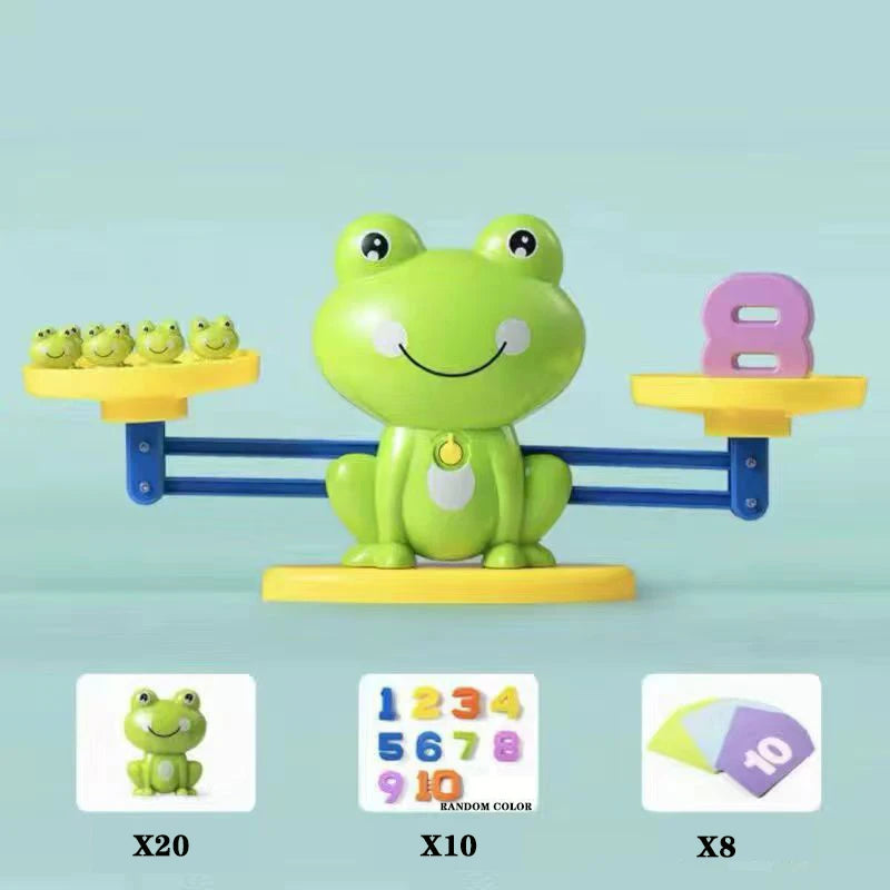 Interactive math toy supporting fine motor skills