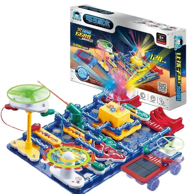 Educational STEM electronic experiment kit for children