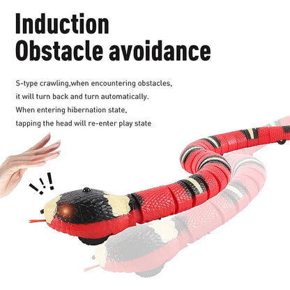 SensoSnake™ Automatic Smart Sensing Cat Toy – Interactive Hunting Enrichment