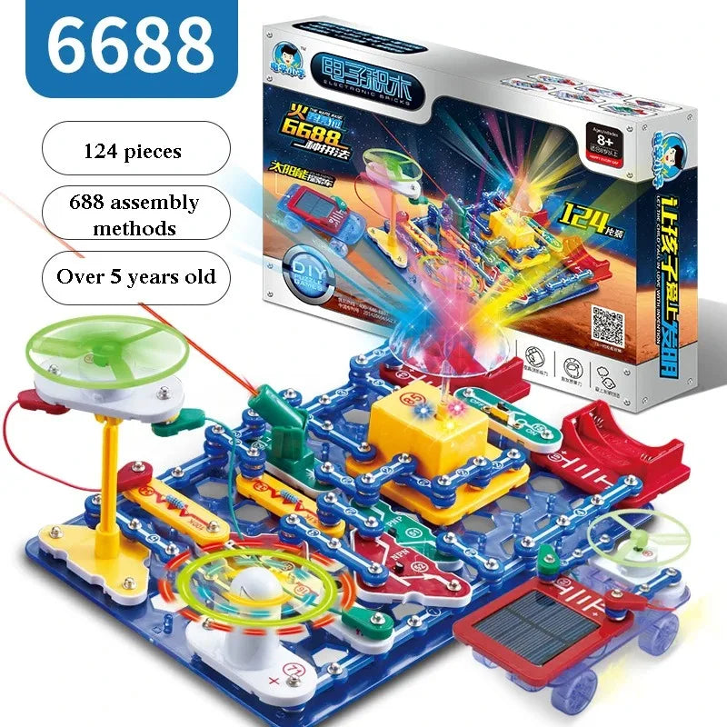 Circuit Electronics STEM Building Blocks for Kids’ Learning