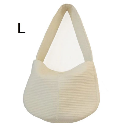 Pet Sling Carrier Handmade Canvas Travel Bag for Small Dogs & Cats