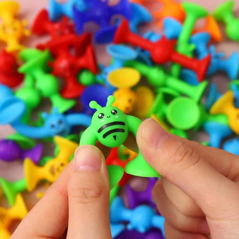 Quiet, mess-free infant sensory toy for travel and focus