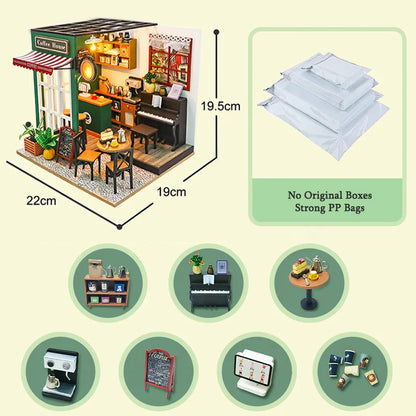 Patience and focus-building 3D wooden puzzle