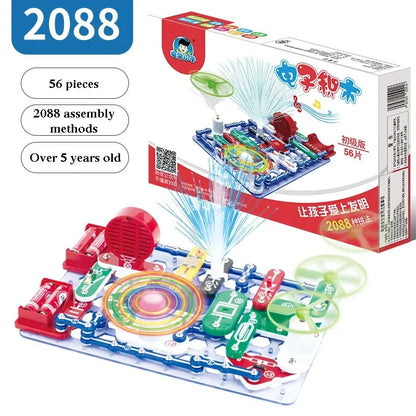 Circuit Electronics STEM Building Blocks for Kids’ Learning