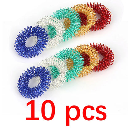 Spiky Acupressure Sensory Rings – Portable Sensory Toy for Calm & Focus