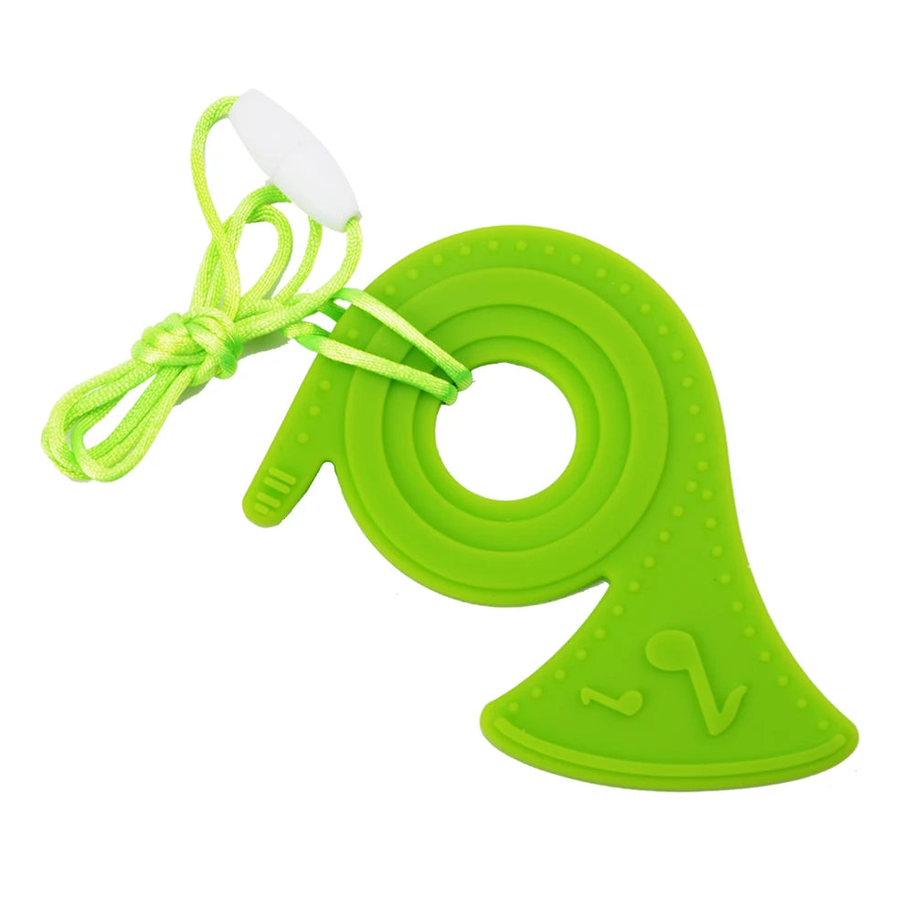 Kids Silicone Sensory Chew Necklace – Safe Chew Toy for Calm & Focus