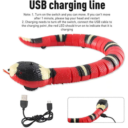 SensoSnake™ Automatic Smart Sensing Cat Toy – Interactive Hunting Enrichment