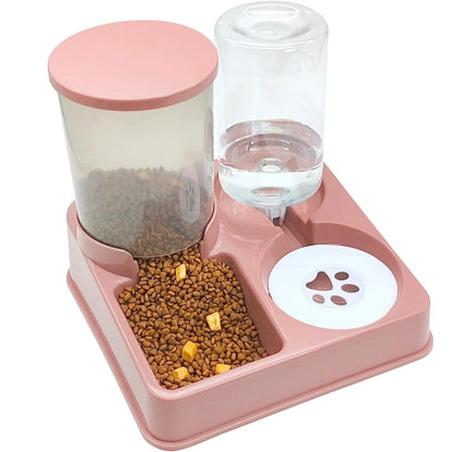 AutoSip 2-in-1 Automatic Pet Feeder & Waterer – Smart Food & Water Dispenser