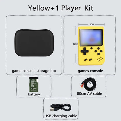 5" Retro Handheld Game Console – 500 Classic Games Built In