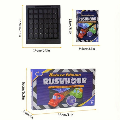 Rush Hour Puzzle Brain Teaser – Logical Reasoning Sensory Tool