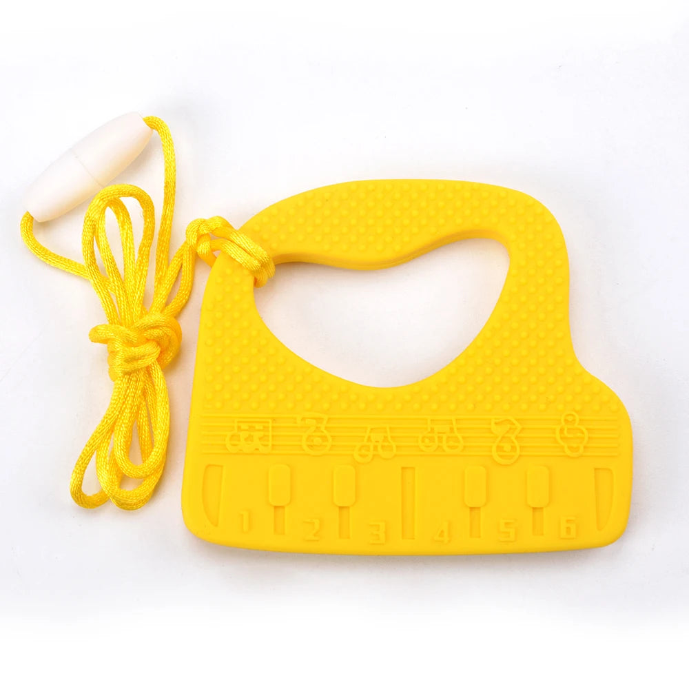 Kids Silicone Sensory Chew Necklace – Safe Chew Toy for Calm & Focus