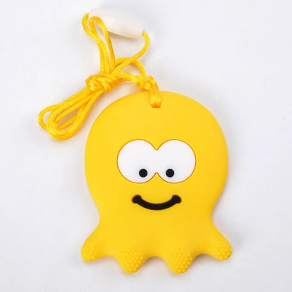 Kids Silicone Sensory Chew Necklace – Safe Chew Toy for Calm & Focus