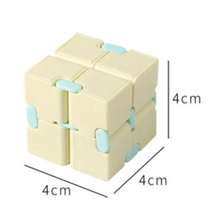 yellow fidget magic cube